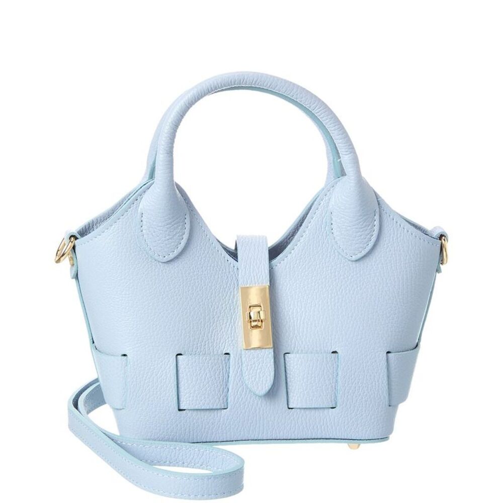 Isabella Rossetti Piper27 Leather Tote, Blue